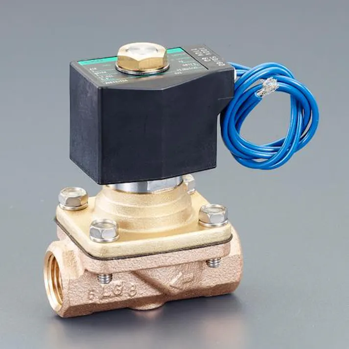 2方向電磁弁(パイロットキック式) AC100V・Rc3/8” EA153HC-23 4550061507858【別送品】