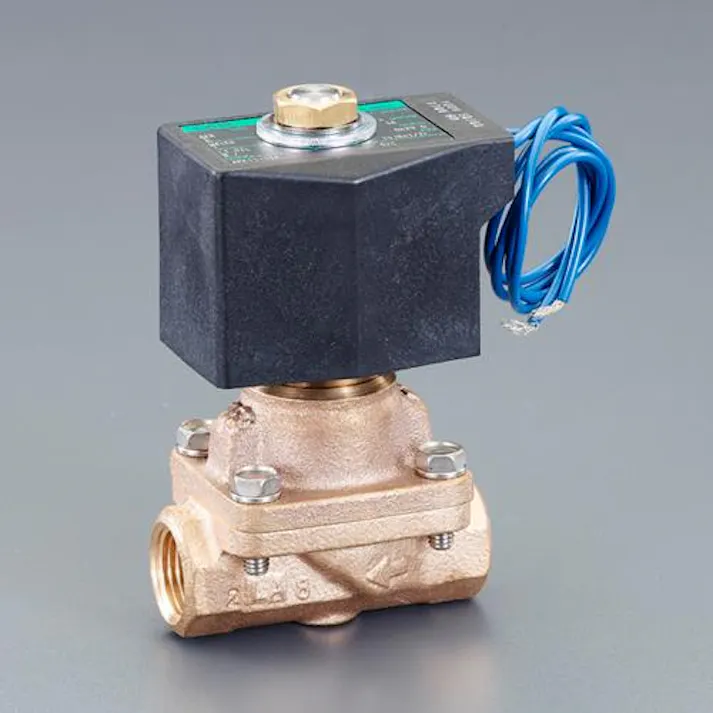 2方向電磁弁(パイロットキック式) AC100V・Rc3/4” EA153HC-7 4550061511664【別送品】