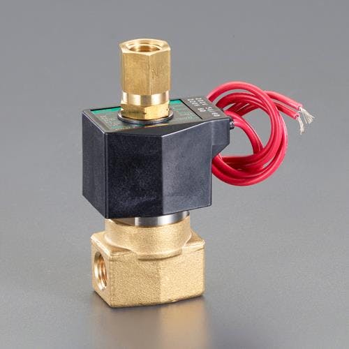 3方向電磁弁 AC200V・Rc1/4”(1.5mm) EA153HK-4 4550061476307【別送品】