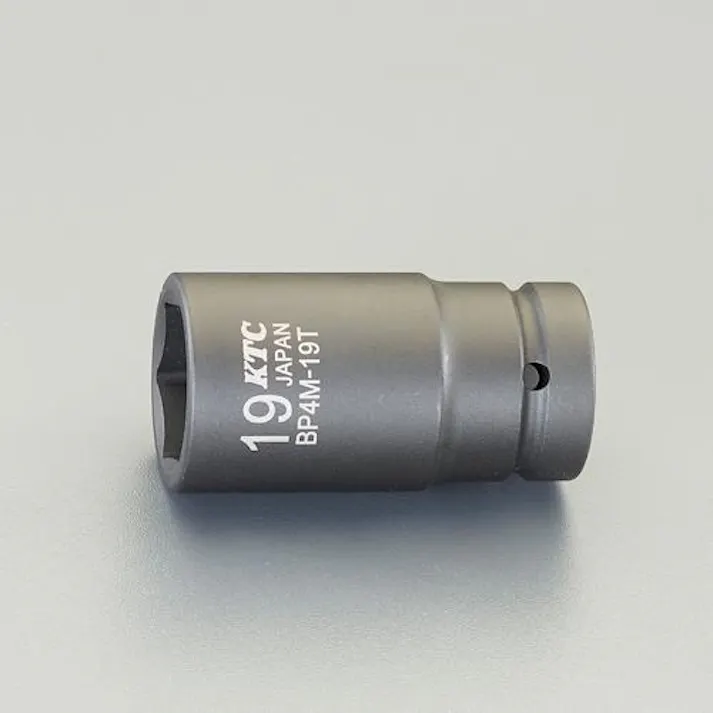 京都機械工具(KTC) 1/2”DRx 9mmセミディープインパクトソケット(ピン・リング付 インパクトソケット(KTC) 4550061606117 EA164KE-209(CDC)【別送品】