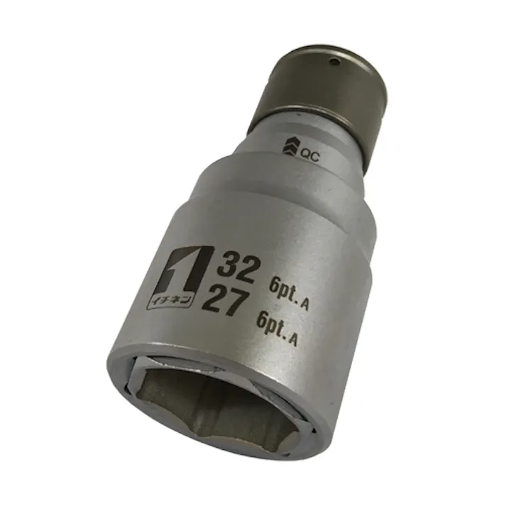 インパクトダブルソケット 1/2”DR/27x32mm EA164VB-24 4550061912072【別送品】