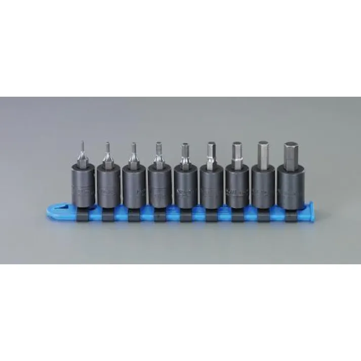 ESCO 3/8”DR インパクトHexビットソケットセット インパクトソケット(WRIGHT TOOL) 4548745179712 EA164WE(CDC)【別送品】