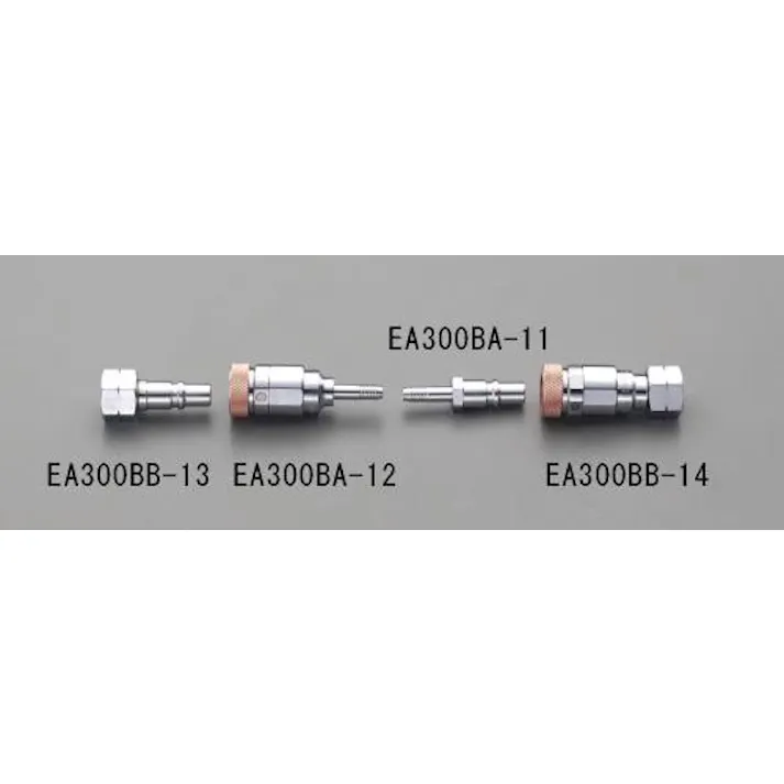 ESCO 5mm ガス用カプラー(Qジョイント) 銅配管溶接器、ブロートーチ、ロウ材 4518340011281 EA300BA-12(CDC)【別送品】