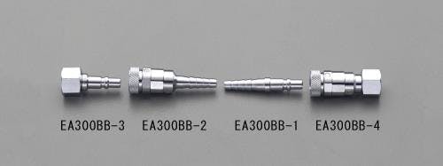 酸素用カプラ(調整器側) [サイズ共用] EA300BB-4 4518340011373【別送品】