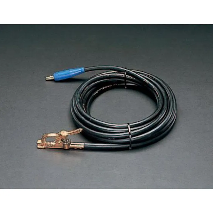 ESCO 200A/20m 溶接機アースセット 溶接機用ケーブル&クリップ 4518340344013 EA315AG-20(CDC)【別送品】
