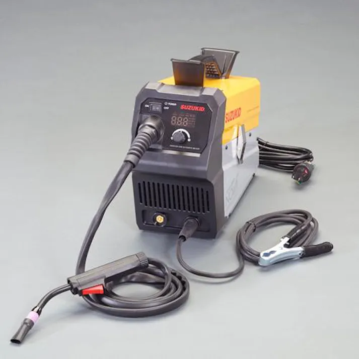 スター電器製造(SUZUKID) 単相100V ノンガス半自動溶接機(手動兼用) 交流アーク溶接機 4550061698648 EA315SB-2(CDC)【別送品】
