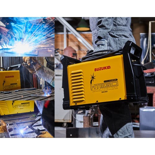 スター電器製造(SUZUKID) インバーター半自動溶接機マルチ 単相