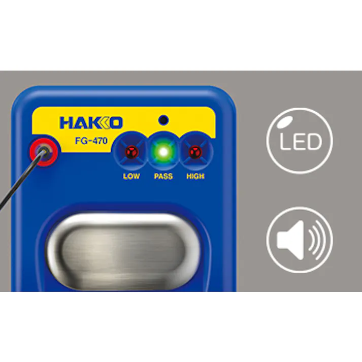 白光(HAKKO) 通電チェッカー(リストストラップ用) EA321-31 4550061282304【別送品】