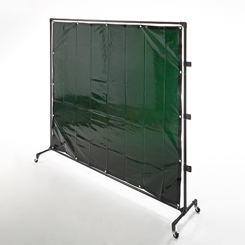 1000x2000mm 溶接作業フェンスセット 緑色 エスコ EA334BM-20G (63-3208-44) エスコ 1000x2000mm 溶接作業フェンスセット(ダークグリーン) EA334BT