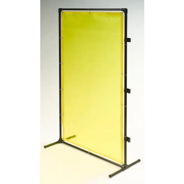 ESCO 1000x2000mm 溶接作業フェンスセット(黄色) 溶接作業用フェンス 4550061145647 EA334BK-20Y(CDC)【別送品】