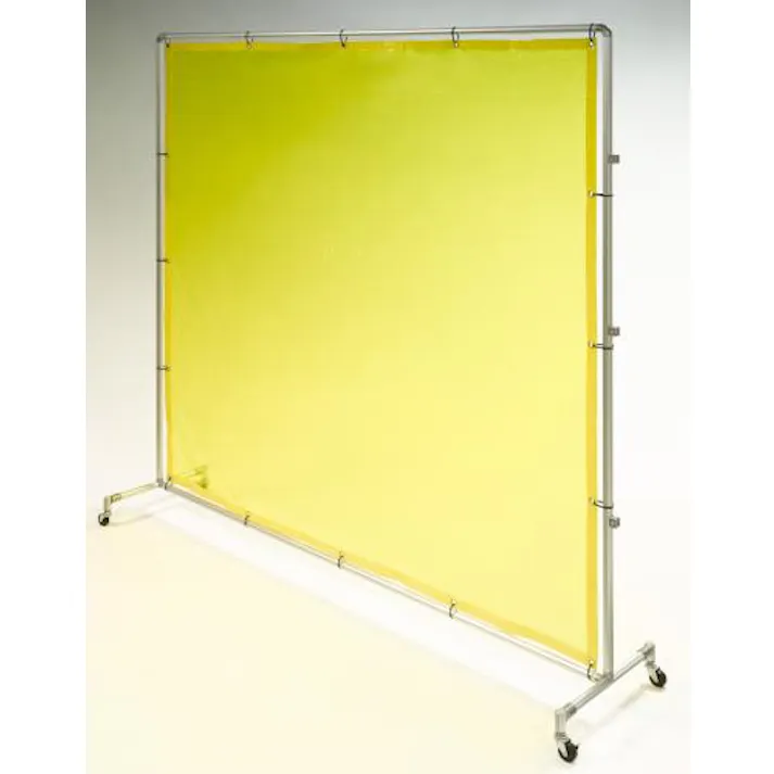ESCO 2000x2000mm 溶接作業フェンスセット(黄色) 溶接作業用フェンス 4550061145852 EA334BV-20Y(CDC)【別送品】