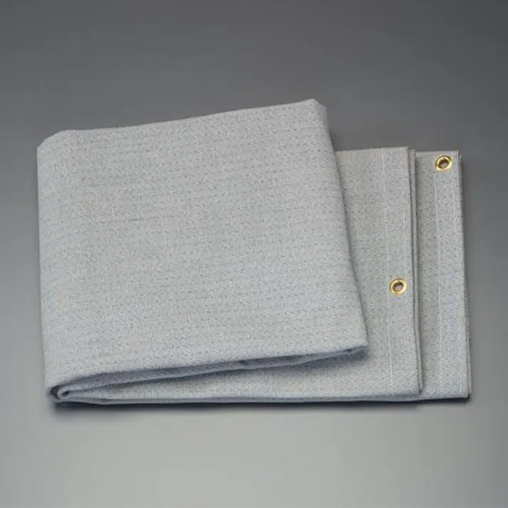 ESCO 1920x1920mm 溶接作業不燃シート(ハトメ付/高耐久 銅配管溶接器、ブロートーチ、ロウ材 4550061969229 EA334C-24(CDC)【別送品】