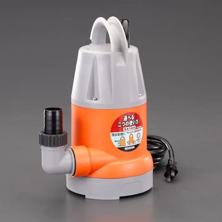 工進 AC100V(60Hz)/32mm 水中ポンプ(汚水用) ポンプ 4550061018576 EA345EM-60(CDC)【別送品】