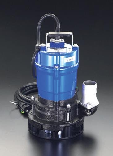 鶴見製作所(ツルミポンプ) 水中ポンプ(一般工事用) AC100V(60Hz)/50mm EA345RY-60 4518340989535【別送品】