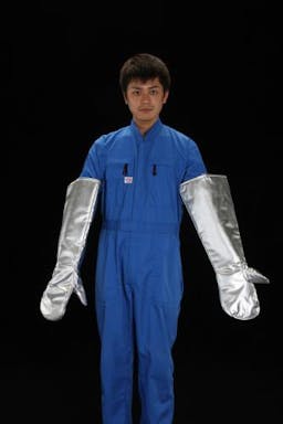 マックス  [フリー]600mm 手袋(遮熱・ノーメックス繊維) 溶接作業用保護具 4548745265248 EA353AB-41(CDC)【別送品】