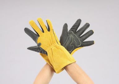 ESCO  [M] 手袋(MIG熔接用・豚革・牛革) 溶接作業用保護具 4548745762952 EA353AT-85(CDC)【別送品】