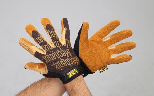 MECHANIXWEAR(メカニックスウェア) メカニクスグローブ(革/ブラウン) [LL] EA353BY-214 4550061232798【別送品】