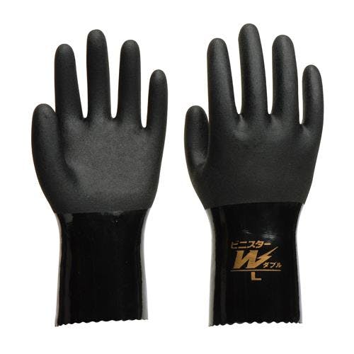 東和コーポレーション(TOWA) 手袋・耐油・制電(塩化ビニール) [L/260mm] EA354AB-187 4550061944844【別送品】