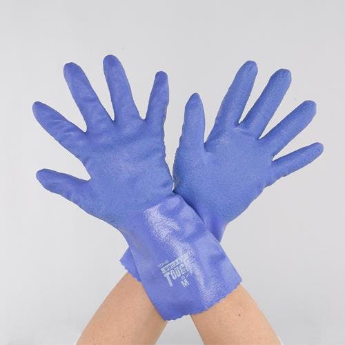 東和コーポレーション(TOWA) 手袋(ニトリルゴム/防臭・吸汗/ロング) [M/295mm] EA354BH-22 4550061945469【別送品】