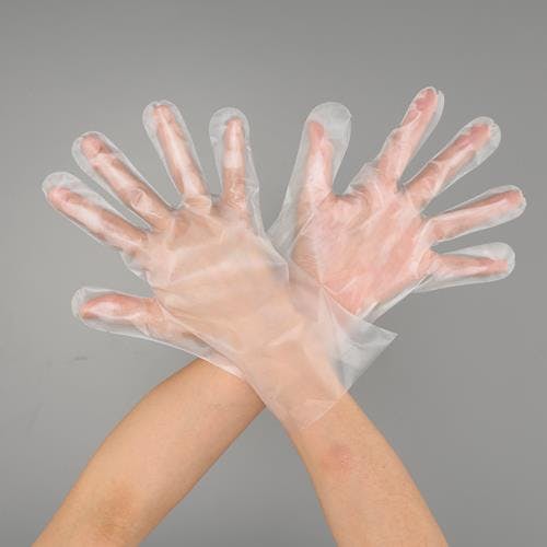 ショーワグローブ 手袋(ポリエチレン・パウダー無/100枚) [S] EA354GA-131 4550061110973【別送品】