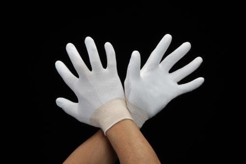 ショーワグローブ 手袋(低発塵/ナイロン、ポリエステル・PU/10双) [XL] EA354GB-14 4548745741612【別送品】