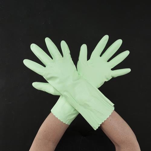 ショーワグローブ 手袋(厚手・塩化ビニール/グリーン) [M/320mm] EA354GF-21 4550061110218【別送品】