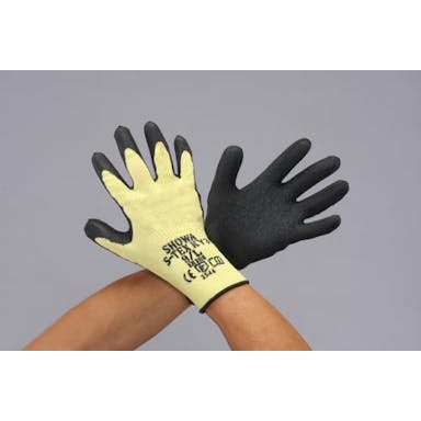 ショーワグローブ  [L] 手袋(耐切創/ステンレス系・ポリエステル・天然ゴム 手袋・腕カバー 4548745868104 EA354GJ-67(CDC)【別送品】