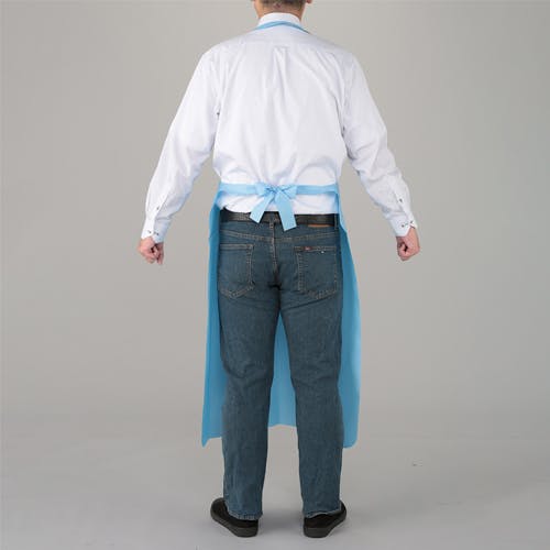 新品　エプロン 防護服 使い捨て ガウン 100枚 00344901.jpg