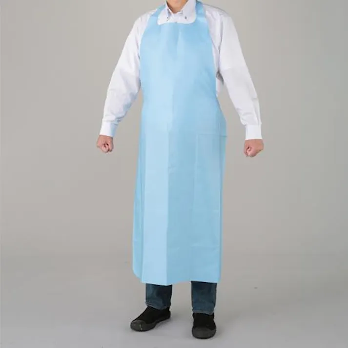 ウインセス 78x143cm エプロン(静電) レインウエアー・作業服 4550061004968 EA355BC-4(CDC)【別送品】