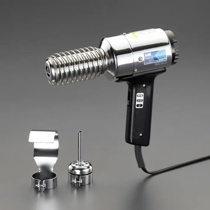 石崎電機製作所(SURE) ヒートガンセット AC100V/1000W EA365VA-10 4548745987249【別送品】