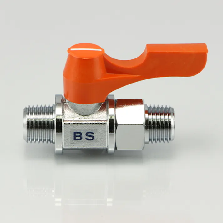 アソー(ASOH) ミニボールバルブ R1/8”xR1/8” EA425BS-111 4548745769258【別送品】