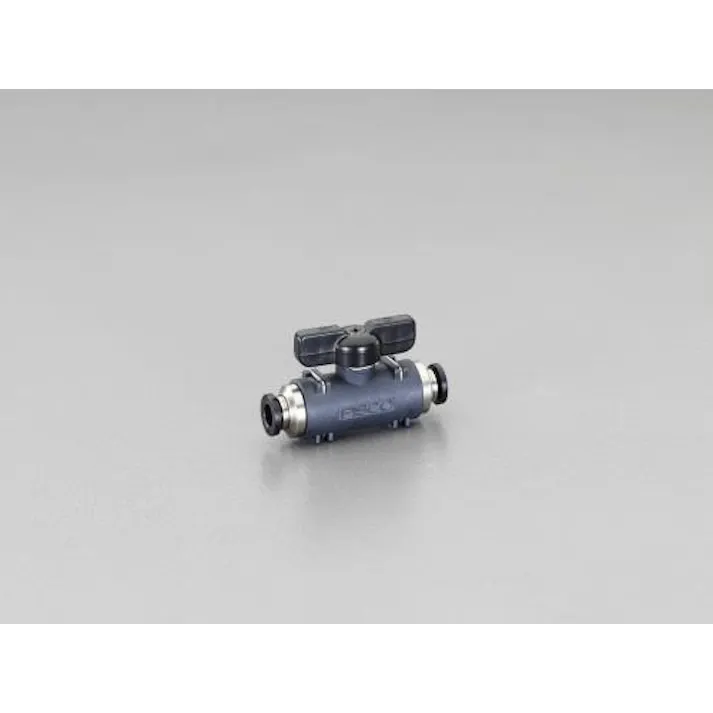 日本ピスコ(PISCO) 6mm ボールバルブ 空気・水その他配管継手 4518340162099 EA425TL-6(CDC)【別送品】
