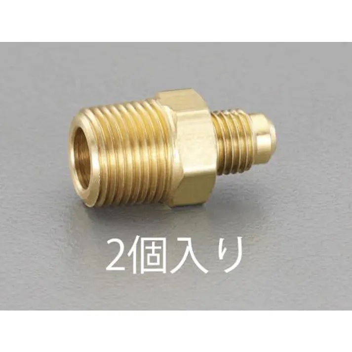 ESCO NPT3/4”xF3/4” フレアーハーフユニオン(2個) 冷凍機・空調機工事用部材 4518340866669 EA442A-66(CDC)【別送品】