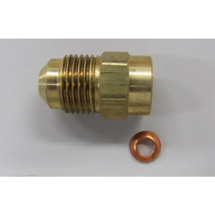 ESCO F3/8” x F1/2” フレアーアダプター(雌/雄) 冷媒チャージ用工具 4518340138049 EA443D-34(CDC)【別送品】