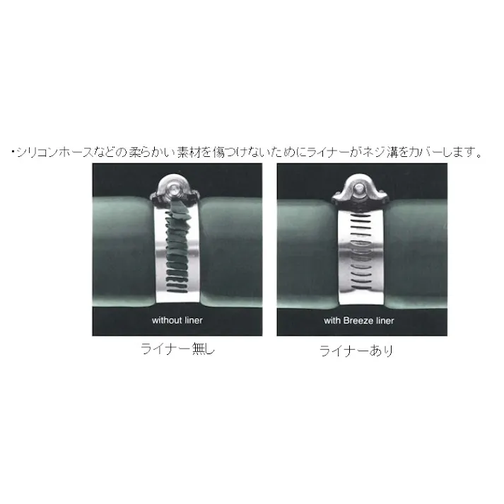 強力型クランプ(410ステンレス製/5個) 70-92mm EA463CE-92 4518340713390【別送品】