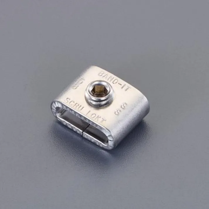 BAND-IT(バンド・イット) 3/4” スクリューロックバックル(SS/25個) スチール締め付けバンド 4518340145023 EA463ED-6(CDC)【別送品】