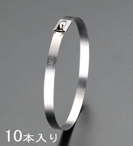 BAND-IT(バンド・イット) 結束バンド(SUS304/10本) 4.6x200mm EA463FM-51 4518340814745【別送品】