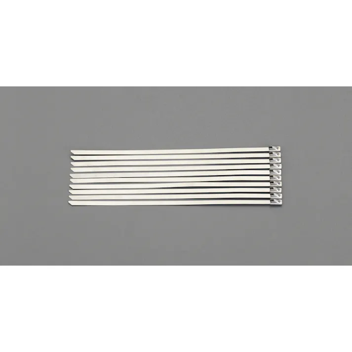 結束バンド(SUS304/100本) 4.6x679mm EA463FW-18 4548745607130【別送品】