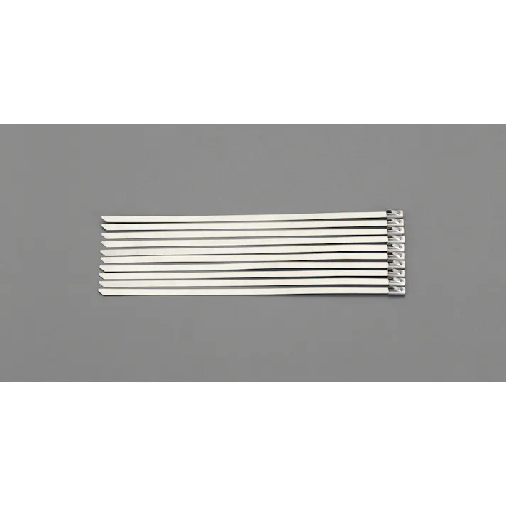 結束バンド(SUS304/10本) 7.9x152mm EA463FW-22 4548745607147【別送品】