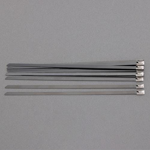 デンカエレクトロン 結束バンド(SUS316/コーティング/10本) 4.6x400mm EA463FY-7 4550061795491【別送品】