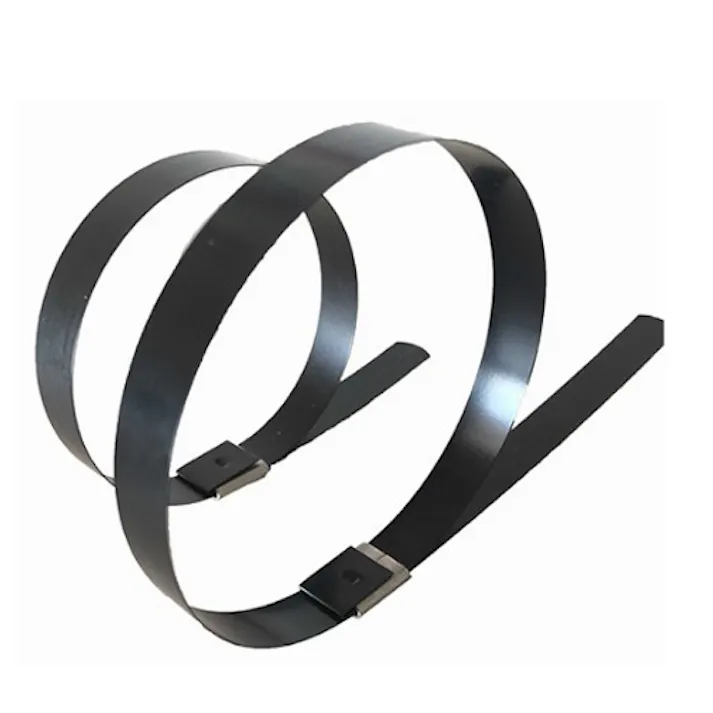 デンカエレクトロン 結束バンド(SUS316/コーティング/10本) 4.6x400mm EA463FY-7 4550061795491【別送品】