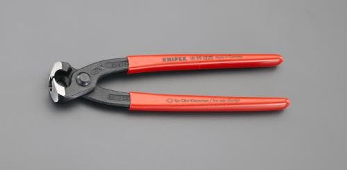 KNIPEX(クニペックス) イヤークランププライヤー 220mm EA463PJ-2 4550061025673【別送品】