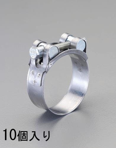 Tボルトクランプ(ステンレス/10個) 26-28mm EA463SC-28 4548745191813【別送品】