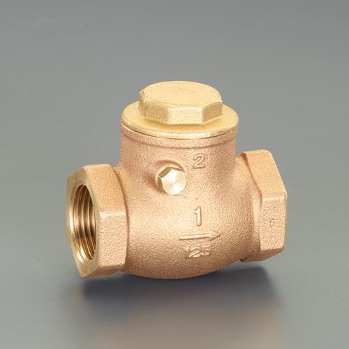 キッツ(KITZ) スイングチャッキバルブ(青銅製) 2・1/2” EA465A-75 4550061836118【別送品】