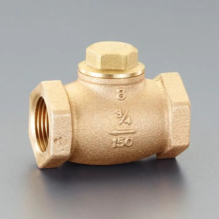 ESCO 3” リフトチャッキバルブ(青銅製) バルブ 4550061571200 EA465AD-30(CDC)【別送品】