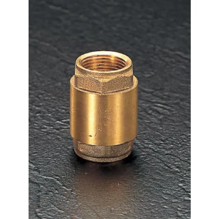 ESCO G1/4” ねじ付逆止弁 ねじ付き逆止弁 4550061015643 EA465L-2(CDC)【別送品】