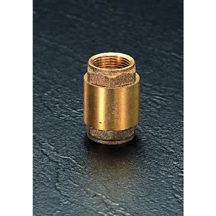 ESCO G 3/8” ねじ付逆止弁 ねじ付き逆止弁 4518340021921 EA465L-3(CDC)【別送品】