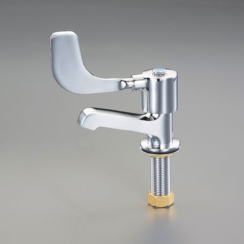 カクダイ 立水栓・レバー式(二条ねじ) PJ 1/2” EA468B-43A