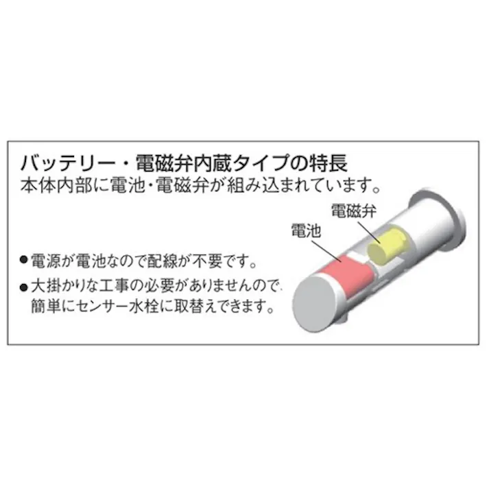 カクダイ センサー式水栓(ショート) PJ 1/2” EA468BD-1 4550061639450【別送品】