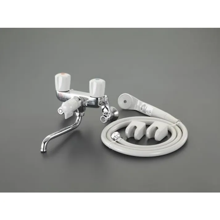 TOTO PJ 1/2” シャワー付2ハンドル混合水栓(止水栓付) 製品用金具・部品 4548745856132 EA468CY-52(CDC)【別送品】